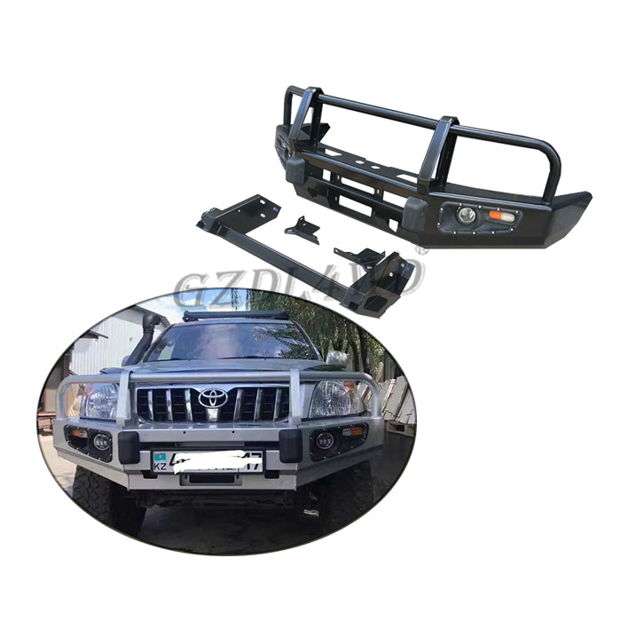 Steel Front Bumper Kits Auto Accessorires Car Part For Land Cruiser prado 120