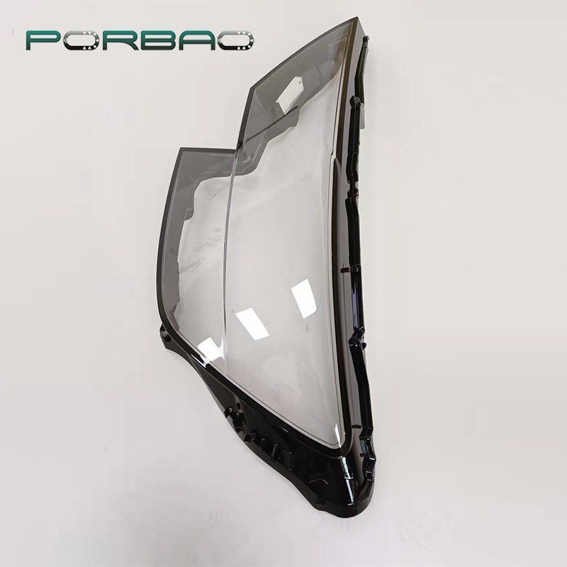 PORBAO Auto Parts Transparent Headlight Lens Cover for AUDI Q8 18-22 Year
