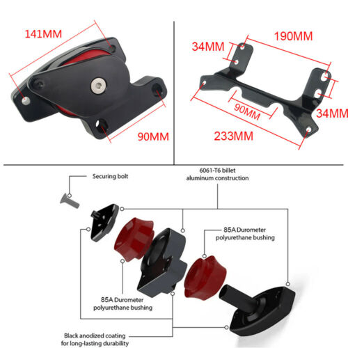 Car Engine Mounting Kit Auto parts For VW Golf MK7 Audi A3 S3 2.0T
