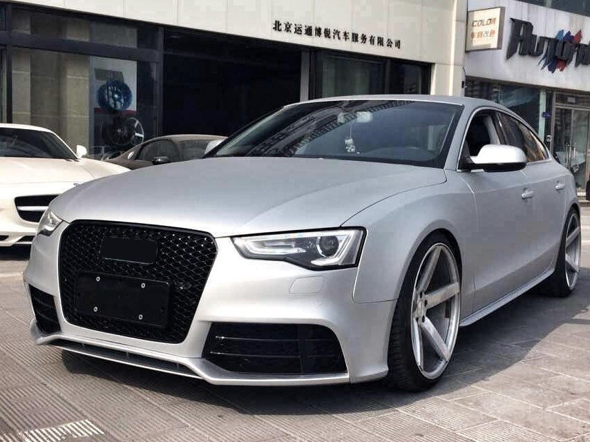 Modified auto parts front bumper complete body kit for AUDI A5 2013-2016 UPGRADE TO RS5 2013-2016