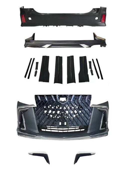 Auto spare parts High Quality New body kit for  Alphard upgrade wald body kit 2018 year