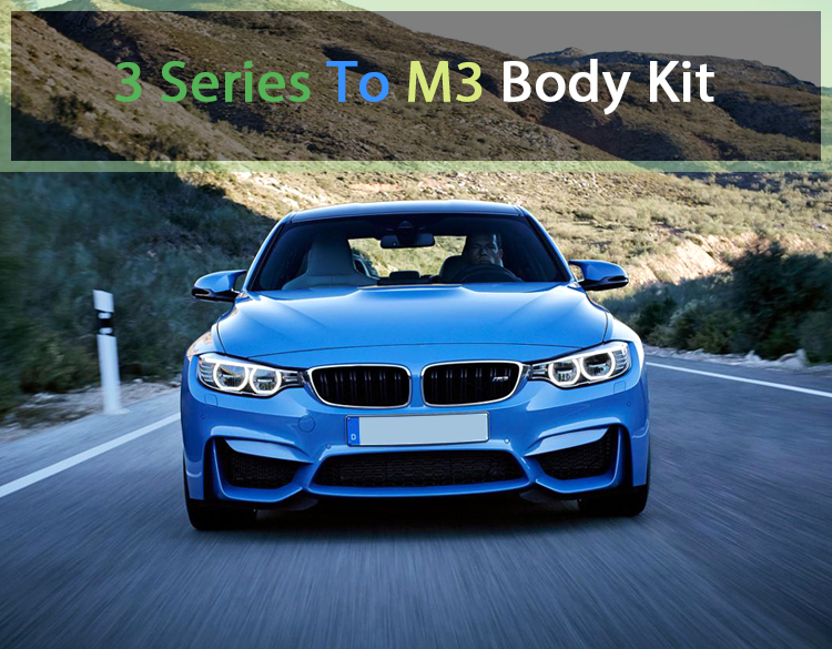Auto Parts Car Bodykit Full Body Kit Set Upgrad F80 M3 Modified Facelift For BMW 3 Series F30 F35 32