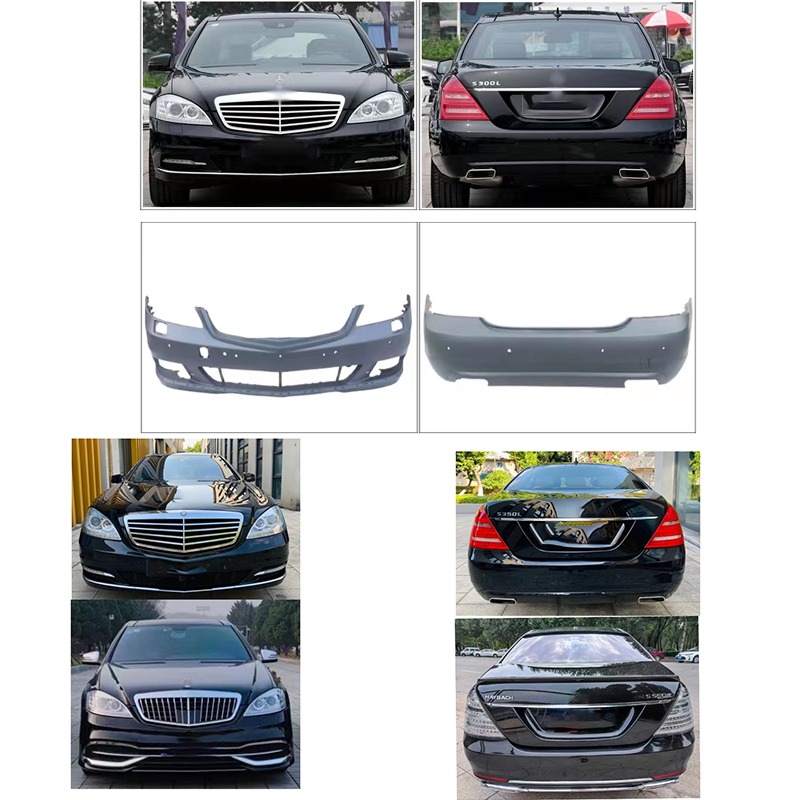 Hot sale high quality easy install kit auto parts front bumper W221 upgrade W222 maybach
