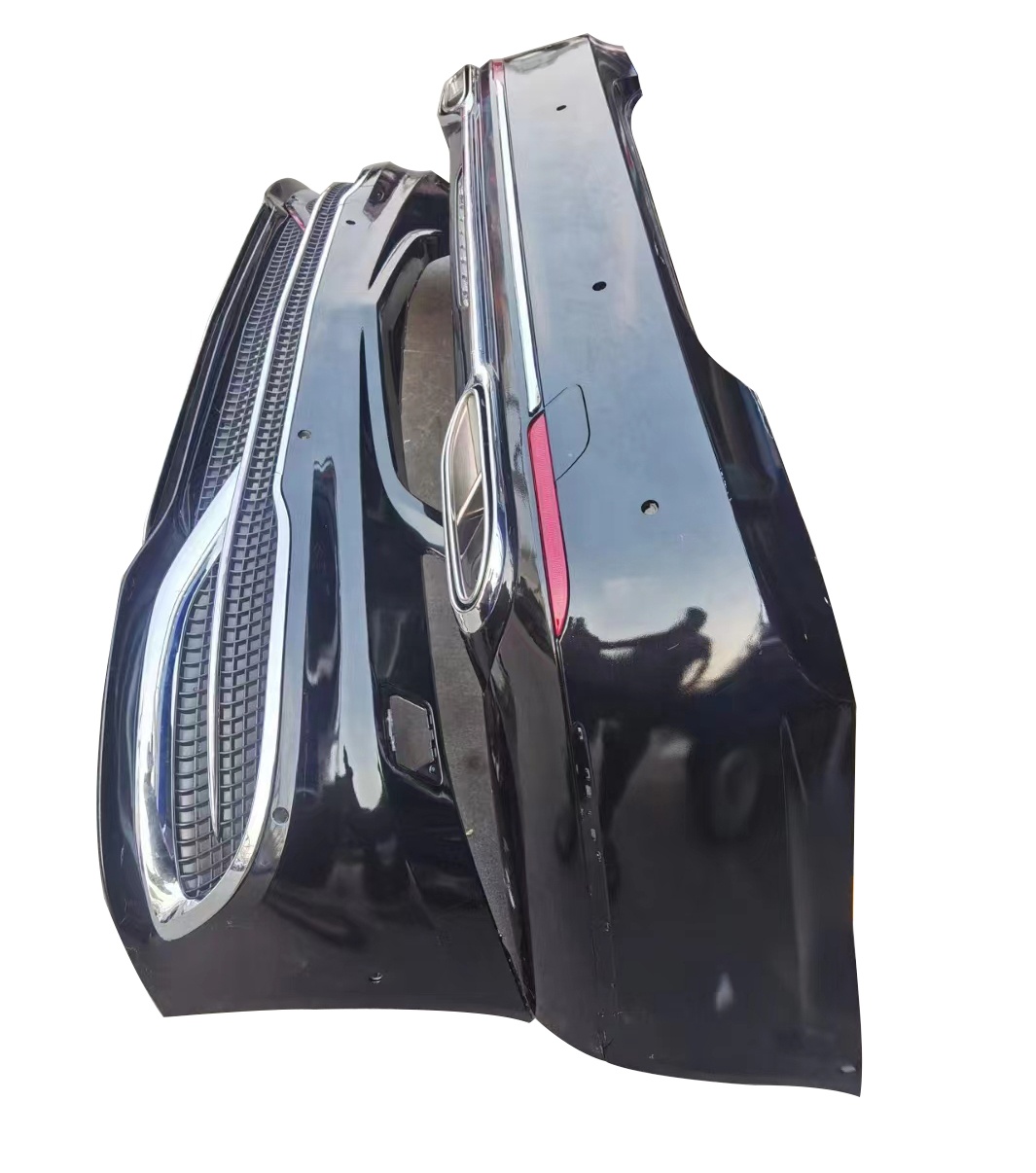 Hot sale high quality easy install kit auto parts front bumper W221 upgrade W222 maybach