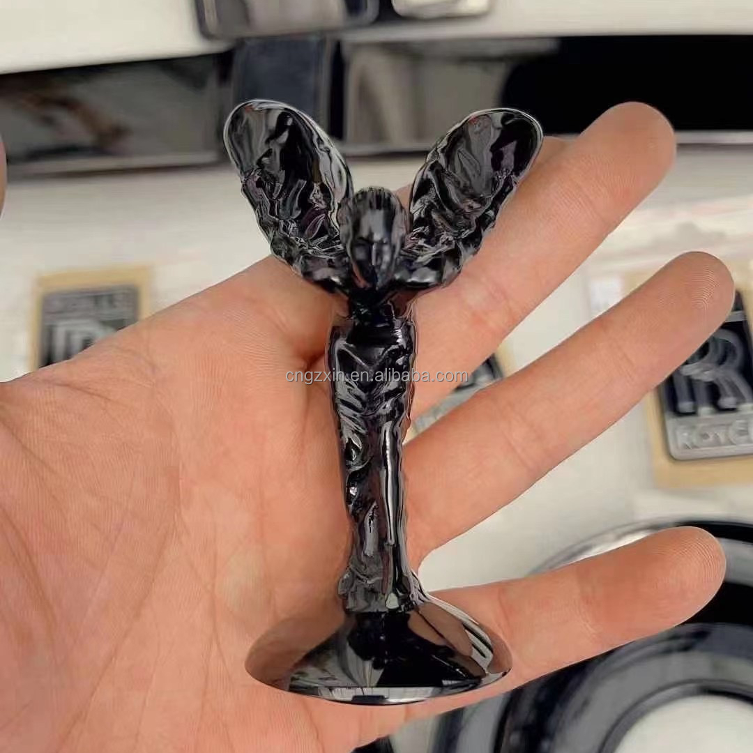Hood Badge LOGO Auto Parts Accessory Angel Goddess Crystal Emblems For Rolls Royce Ghost/Phantom/Cul