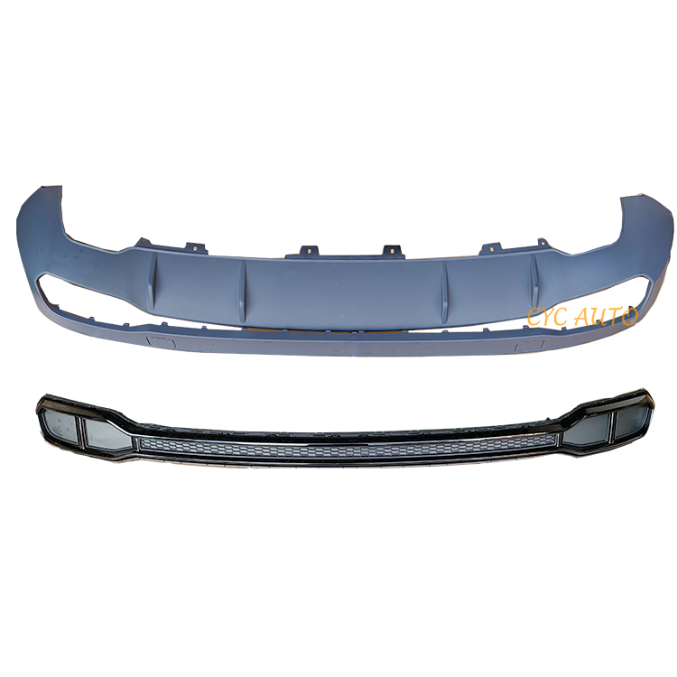 SQ5 Rear diffuser rear bumper auto parts for Audi Q5 Q5L sline 2017 2018 2019 2020+