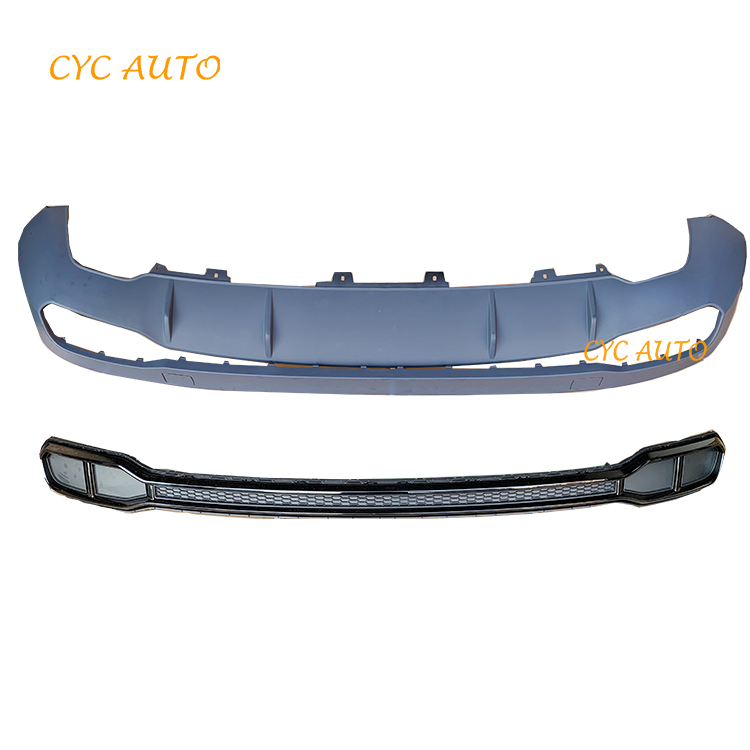 SQ5 Rear diffuser rear bumper auto parts for Audi Q5 Q5L sline 2017 2018 2019 2020+