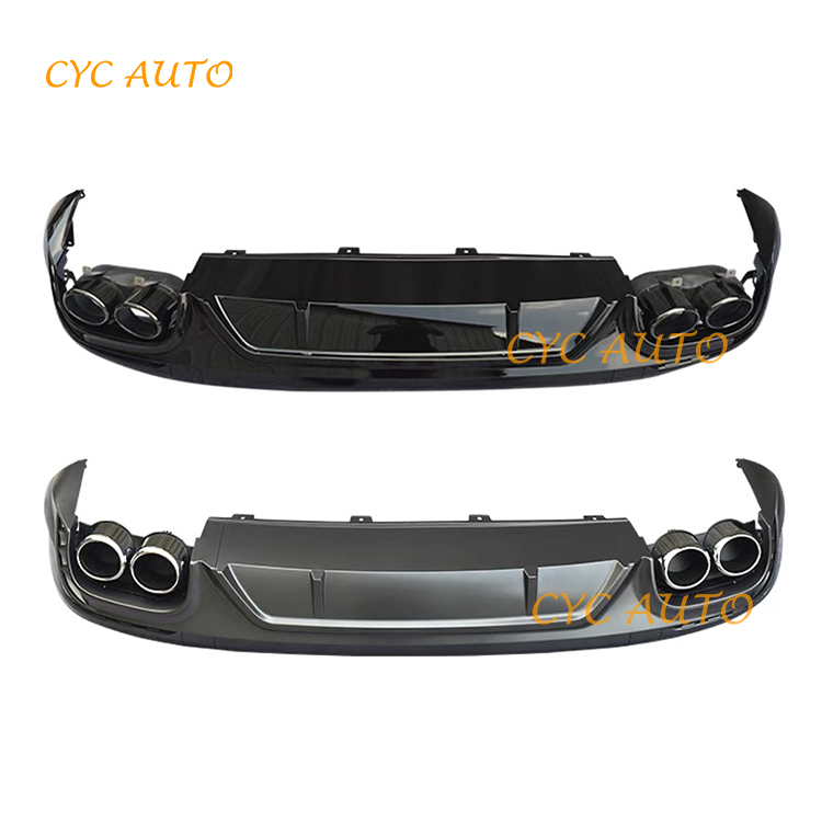 SQ5 Rear diffuser rear bumper auto parts for Audi Q5 Q5L sline 2017 2018 2019 2020+