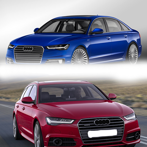 Headlight auto car parts for audi a6 c7 headlight 2016-2018 A6L all led headlamp bulbs high low beam