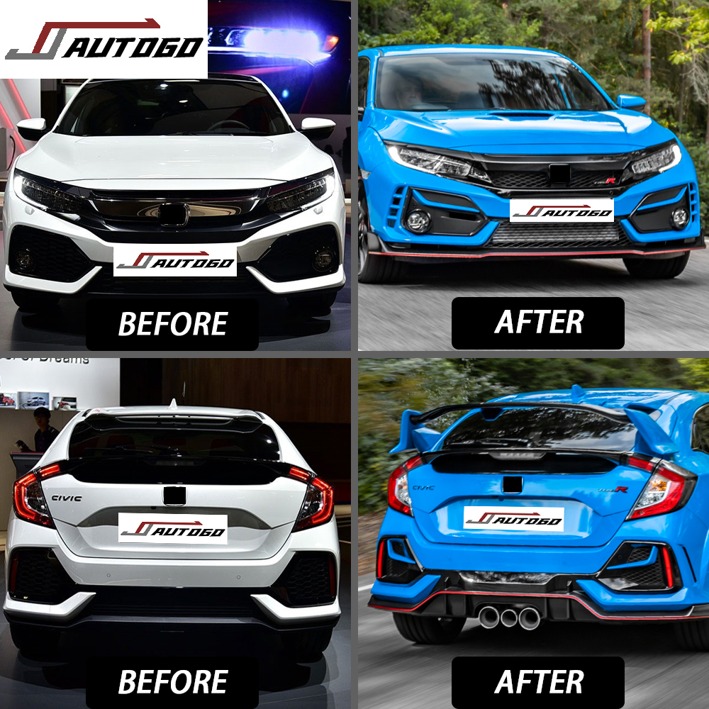Auto Tuning Part Accessories Body Kits For HONDA CIVIC FC1 2016-2020 Change to FK8 Type-R Wide Style
