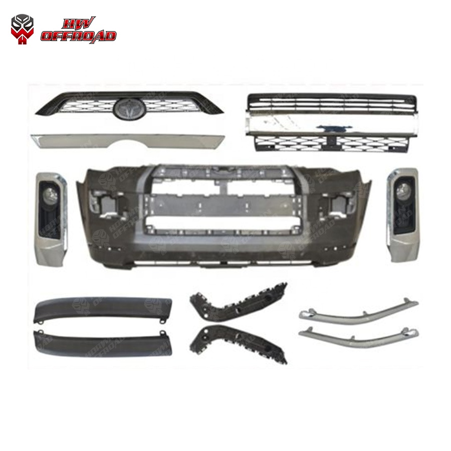 Auto Parts Exterior Accessories Bumper Assembly Body Kit Facelift Kit For 4runner 2012+