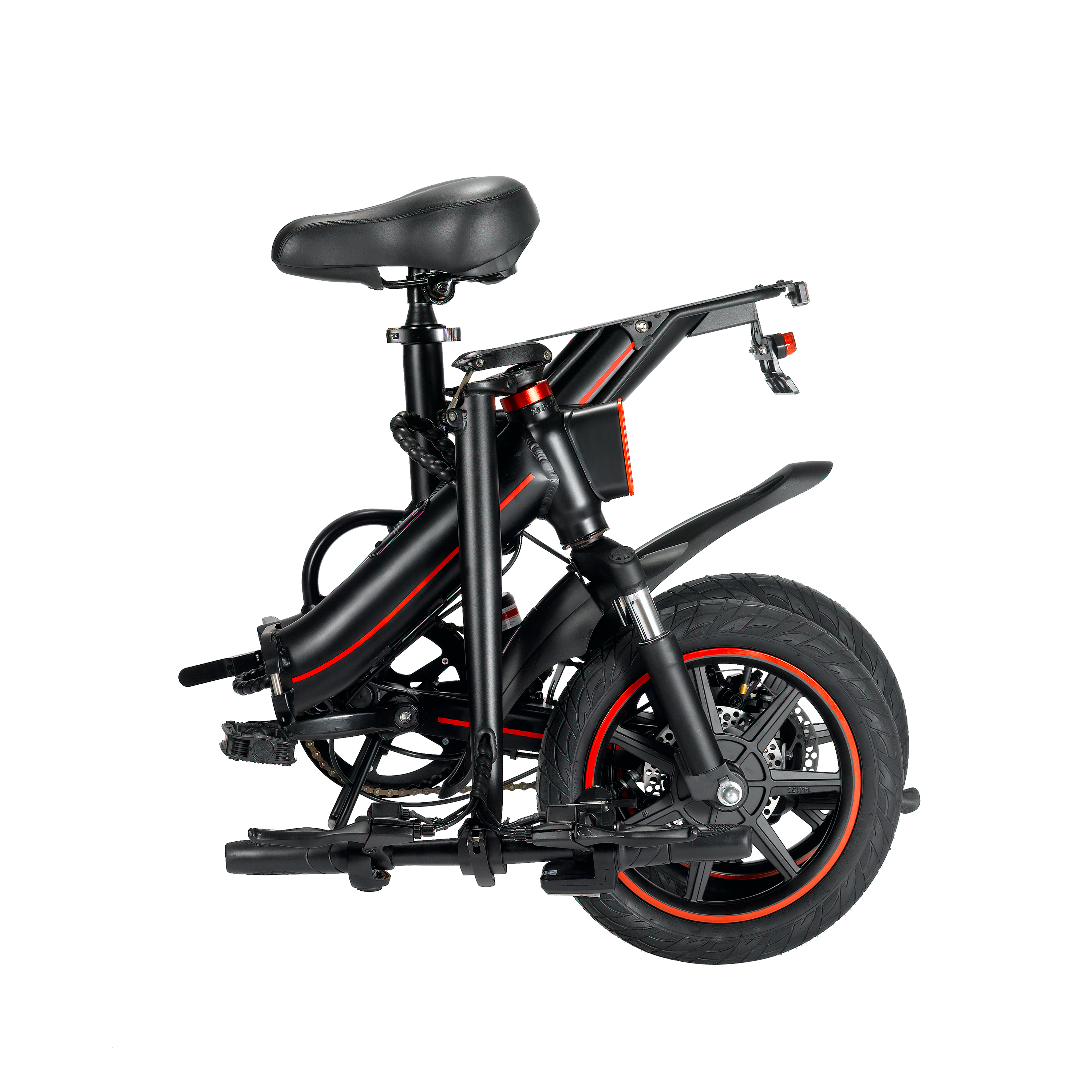 Drop shipping home delivery 400W 14inch smart foldable ebike with Powerful motor 10.5ah 48V OUXI adu
