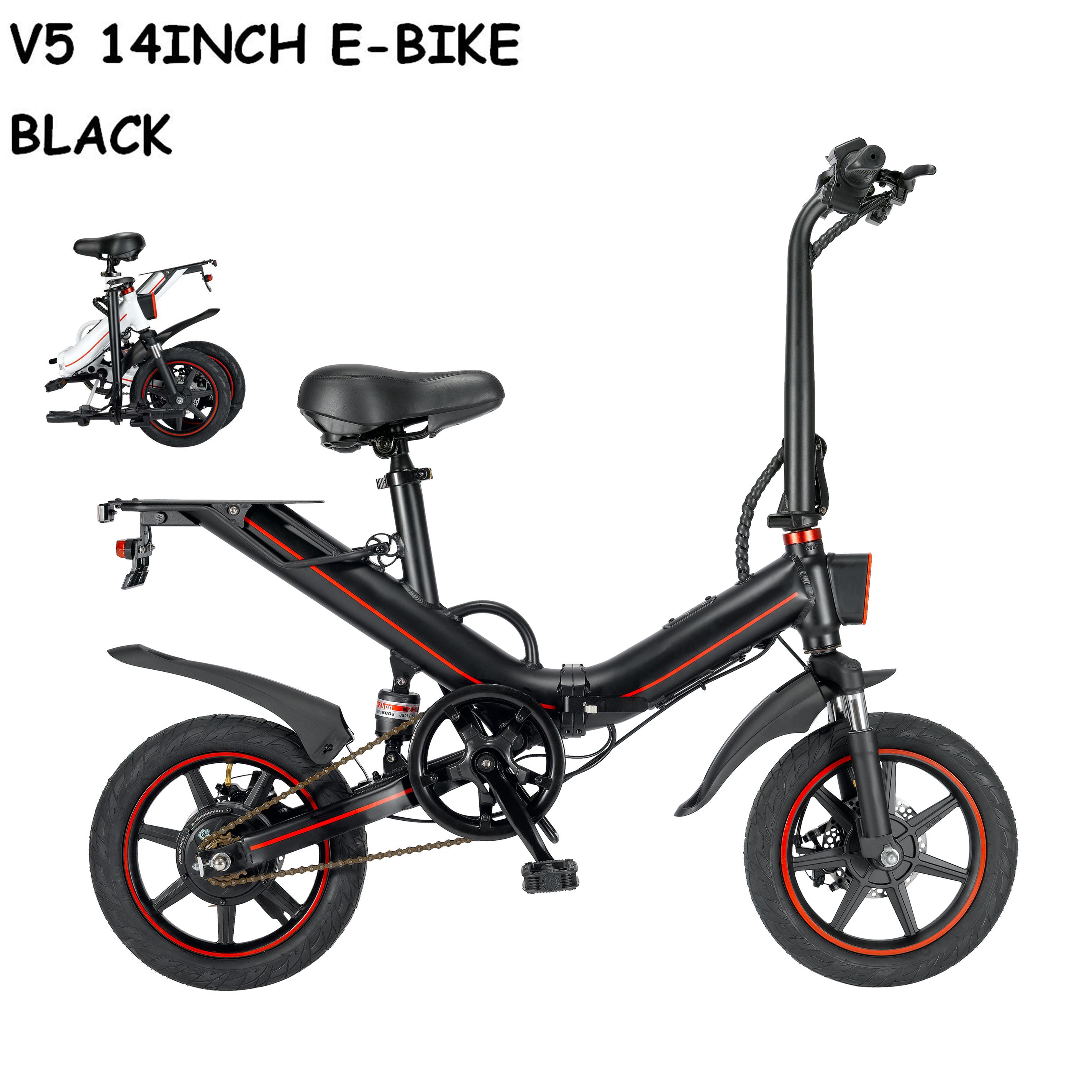 Drop shipping home delivery 400W 14inch smart foldable ebike with Powerful motor 10.5ah 48V OUXI adu