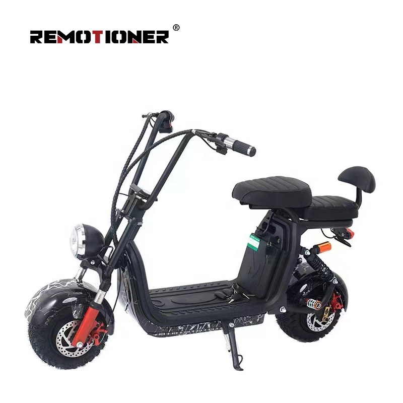 Long Range two fat wheels Electric Motorcycle, powerful 1000w 48v motor changeable battery CITYCOCO 