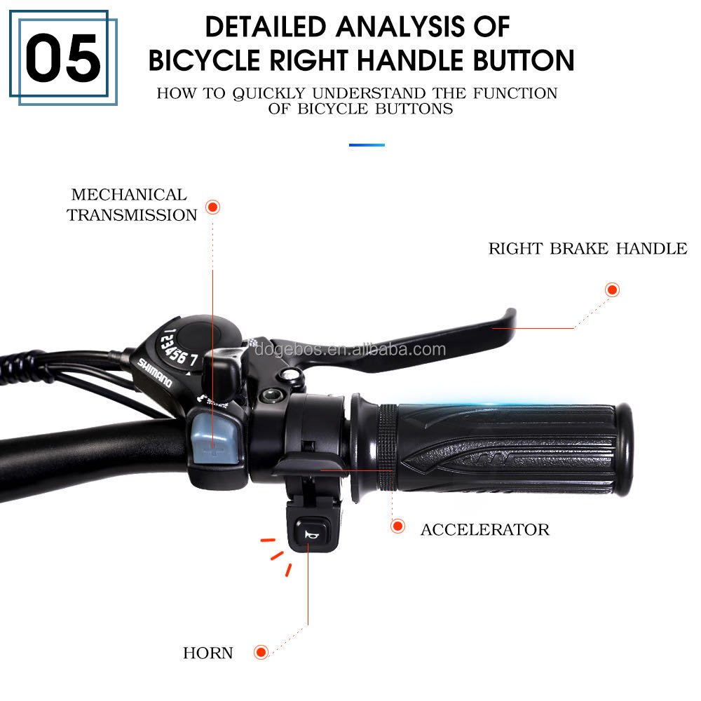EU warehouse dropship folding fat tire electric bi
