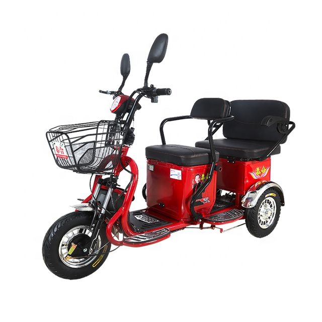 factory supply dropship fashion three wheels electric tricycle bicycle with baby seat