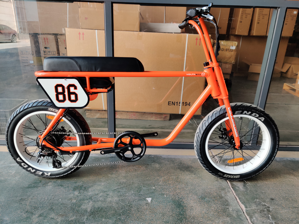 OUKA E 73 Fat Tire Ebike Green Super Power Pedelec