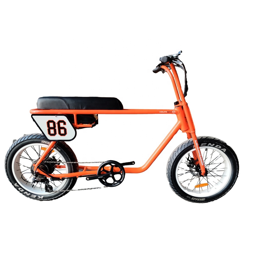 OUKA E 73 Fat Tire Ebike Green Super Power Pedelec