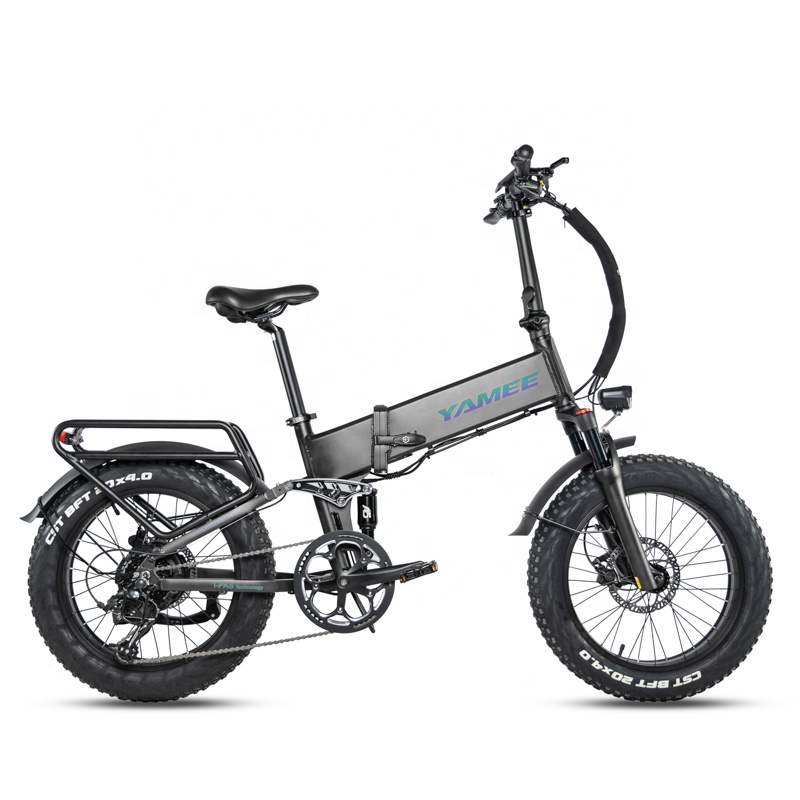 2022 Hot Sale Yamee Fat bear 750W Folding Ebike wi
