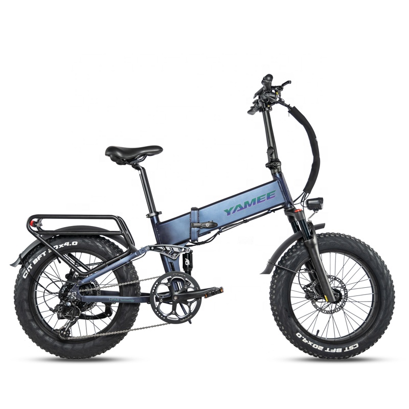 2022 Hot Sale Yamee Fat bear 750W Folding Ebike wi