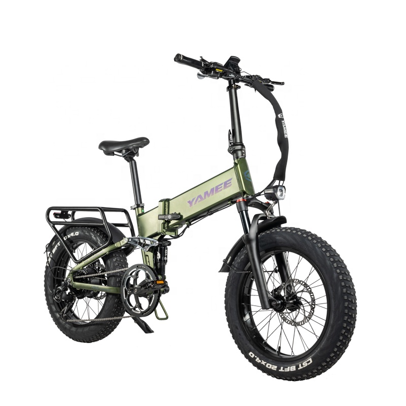2022 Hot Sale Yamee Fat bear 750W Folding Ebike wi
