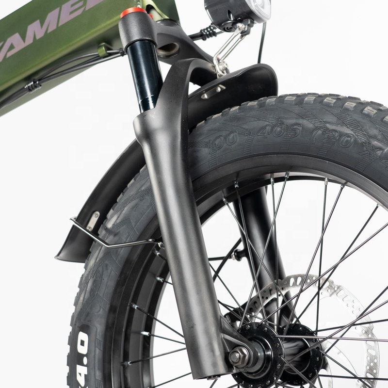 2022 Hot Sale Yamee Fat bear 750W Folding Ebike wi