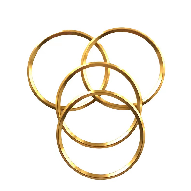 Automobile hub center mark decorative ring refitti