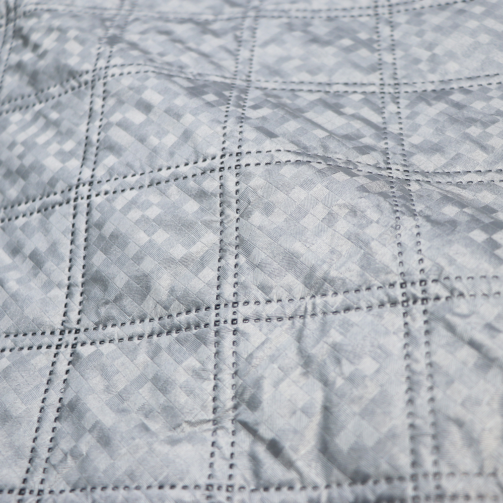 Hot selling checkered aluminum film and cotton aut