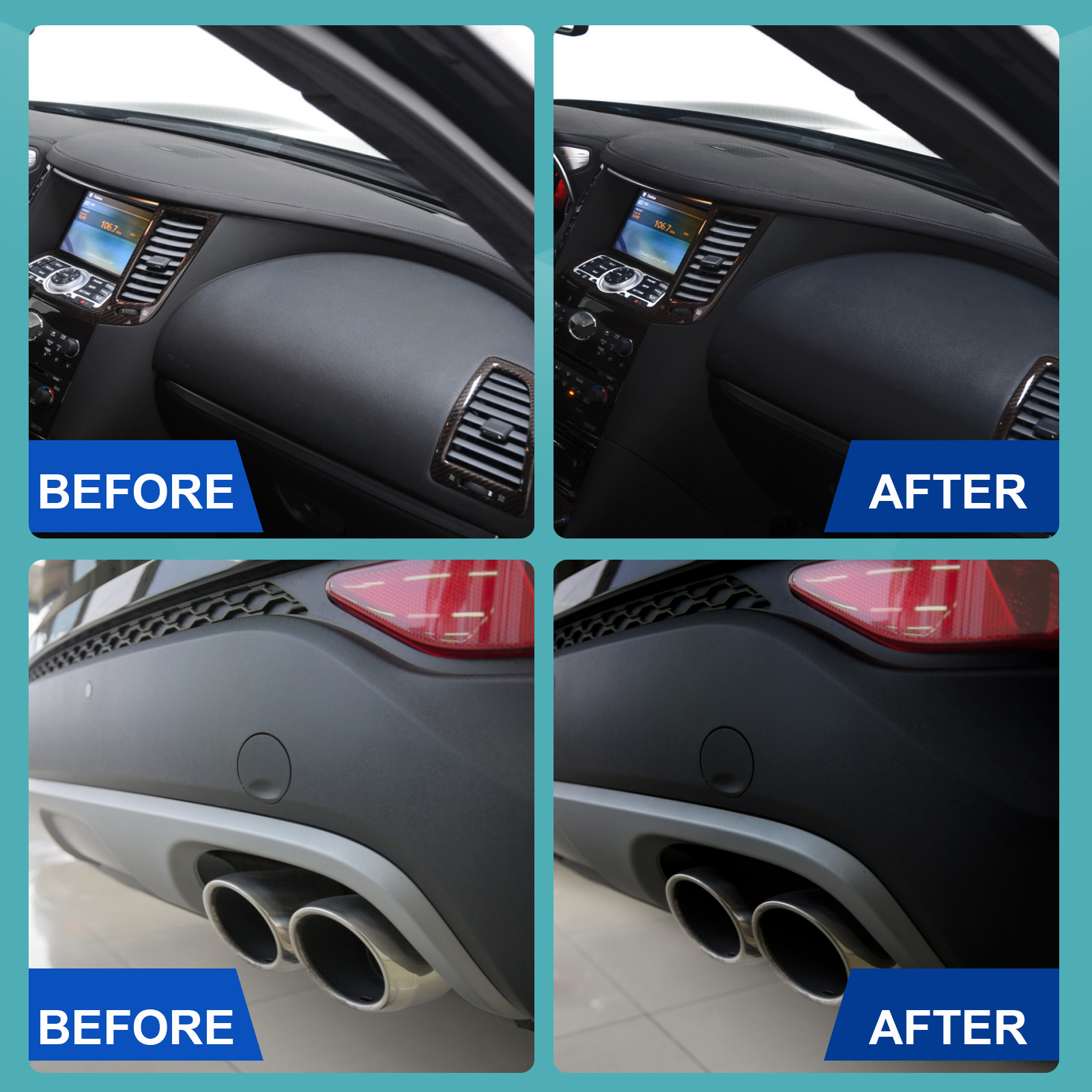 Car Interior Plastic Parts Restore Liquid Car Main