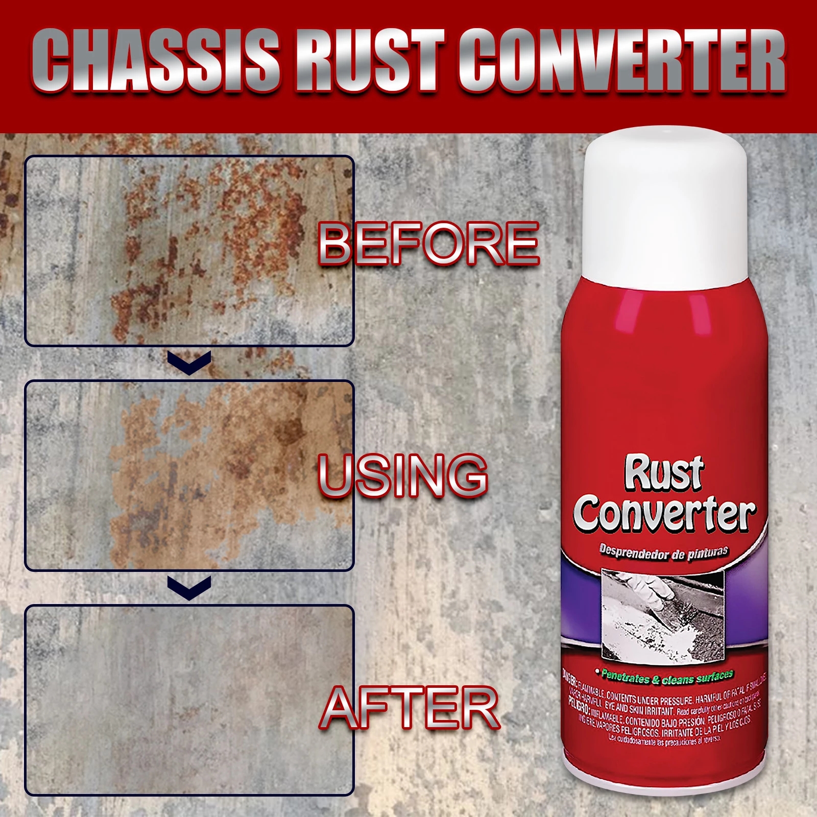 100ml Car Anti-rust Rust Remover Paste Multi Purpo