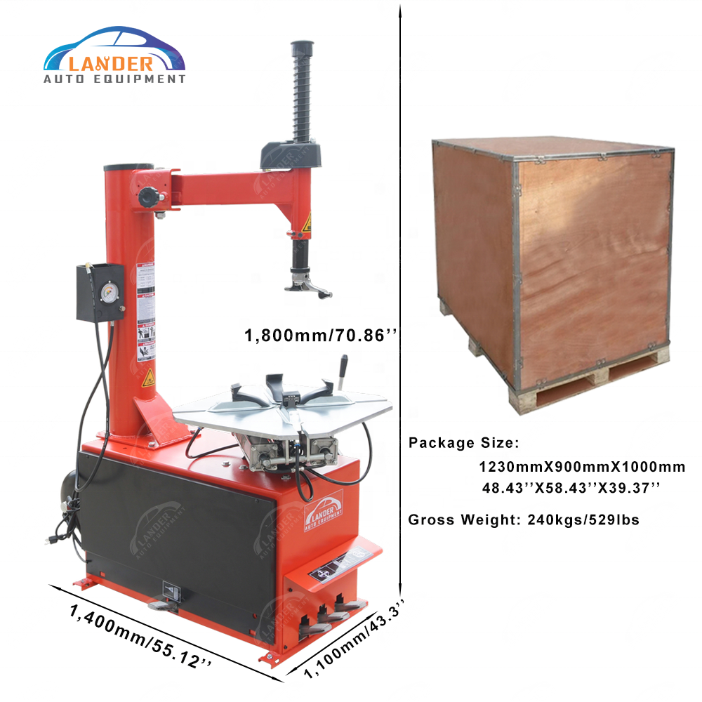 Tire Remove Bead Air Booster Tire Dismount Machine