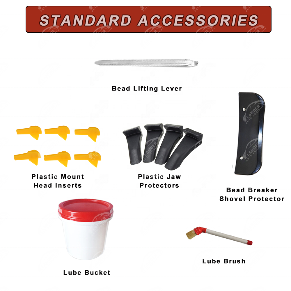 Tire Remove Bead Air Booster Tire Dismount Machine