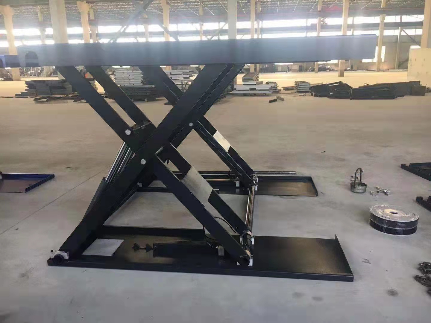 1.2 meters 1.8 meters mini hydraulic scissor car l