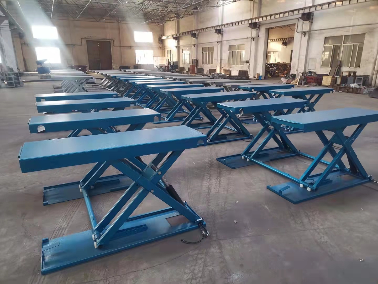 1.2 meters 1.8 meters mini hydraulic scissor car l