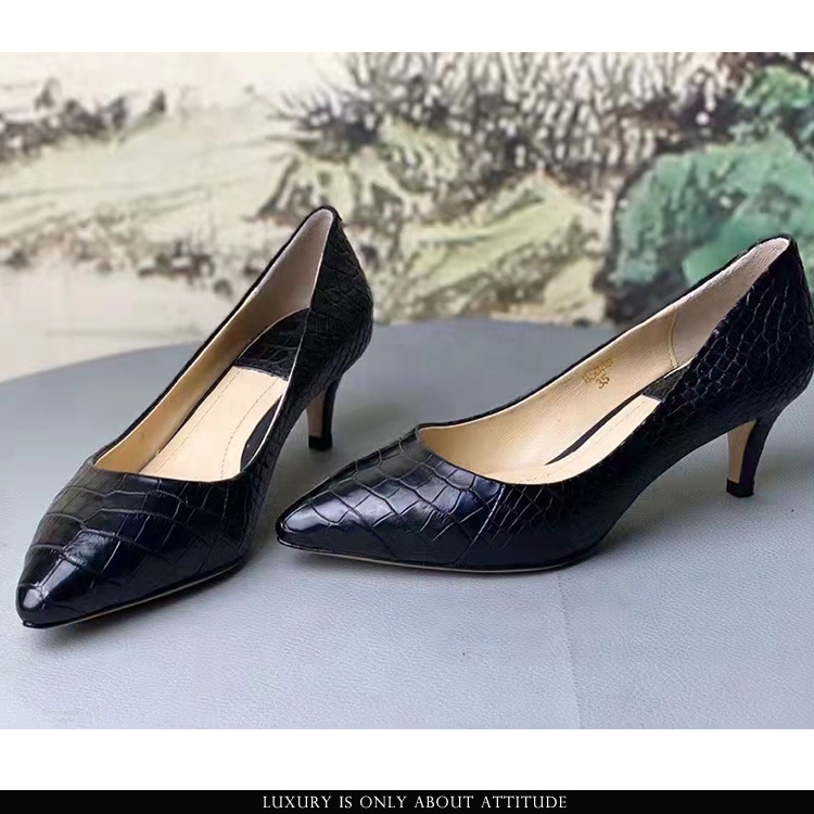 New design Roman style genuine crocodile leather s