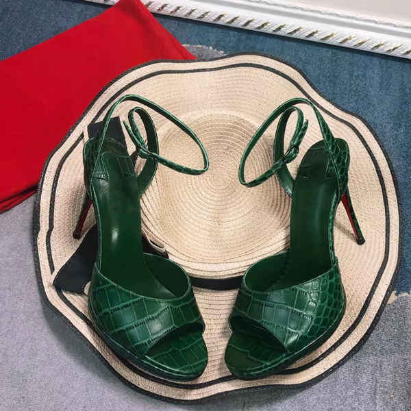 green crocodile leather super brand luxury designe
