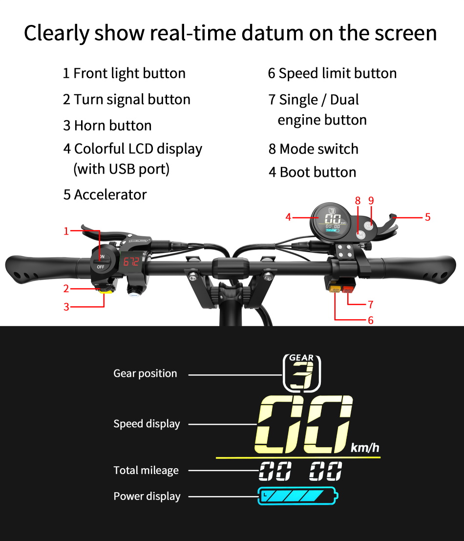 Free shipping 11 inch X-Tron T88 80km/h Electric Scooter 5600W Folding e scooter 38.4ah Battery 90km