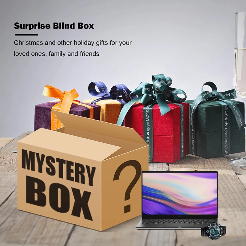 Mystery Gift Electronic Box Blind Box For Iphone 13 pro max For Airpods Pro Mobile Phones Smart Watc
