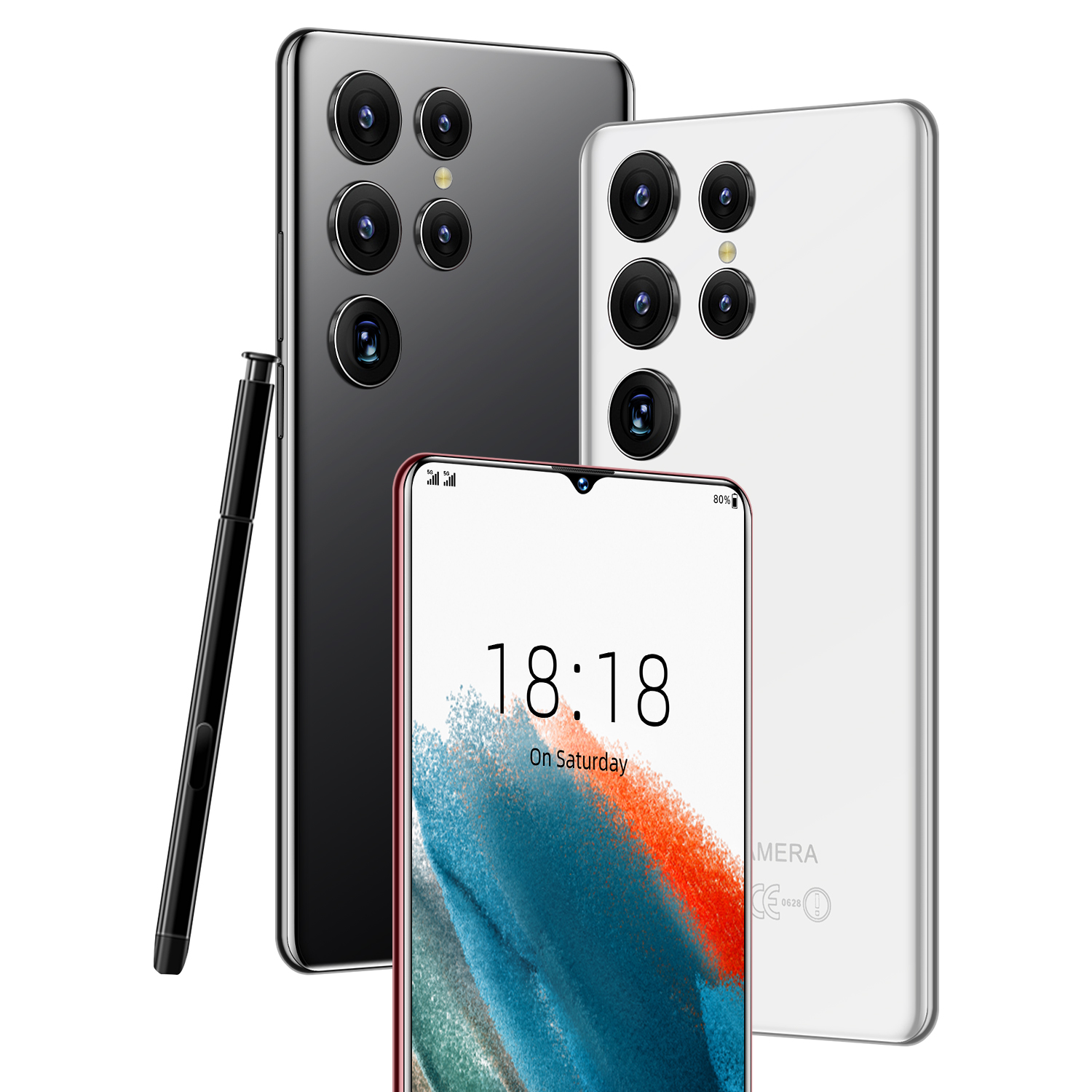 Original Smartphones S22 Ultra 16GB+512GB phone13 10-Core 5G LET Cellphones unlocked Dual SIM Long l