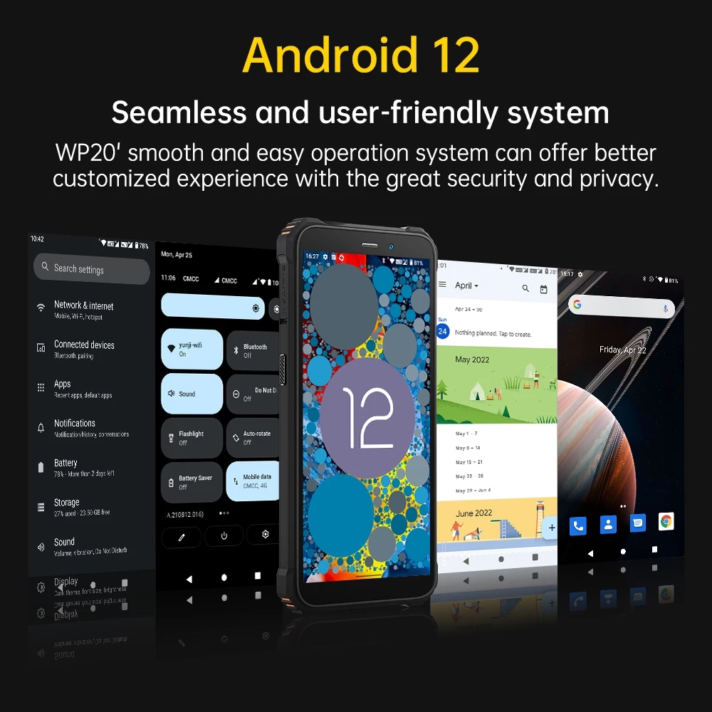 2022 Latest Hongkong Dropshipping Oukitel Wp20 Rugged Mobile Phone 5.93 Inch Display 4+32Gb 6300Mah 