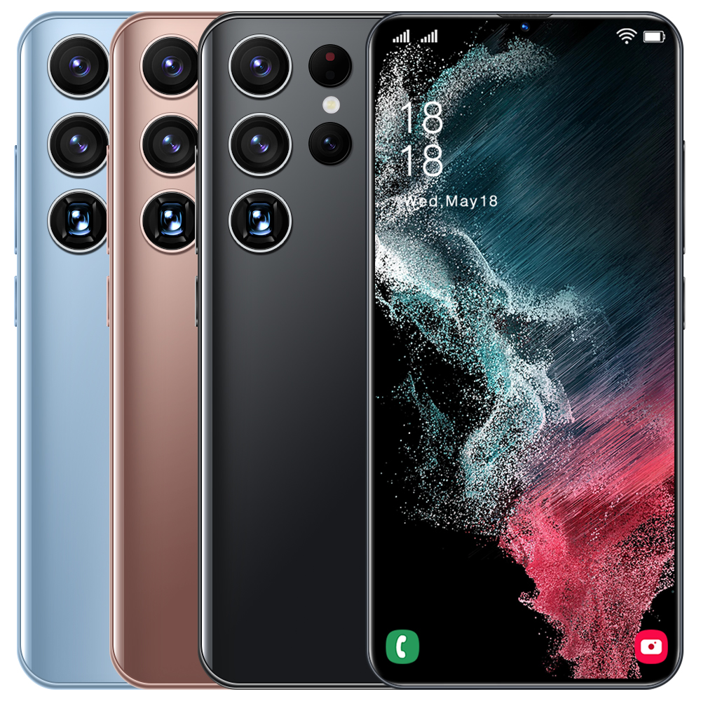 china smartphone original celular new S22 ultra  6.7 Inches 12GB+512GB phone Smartphone Unlock Andro