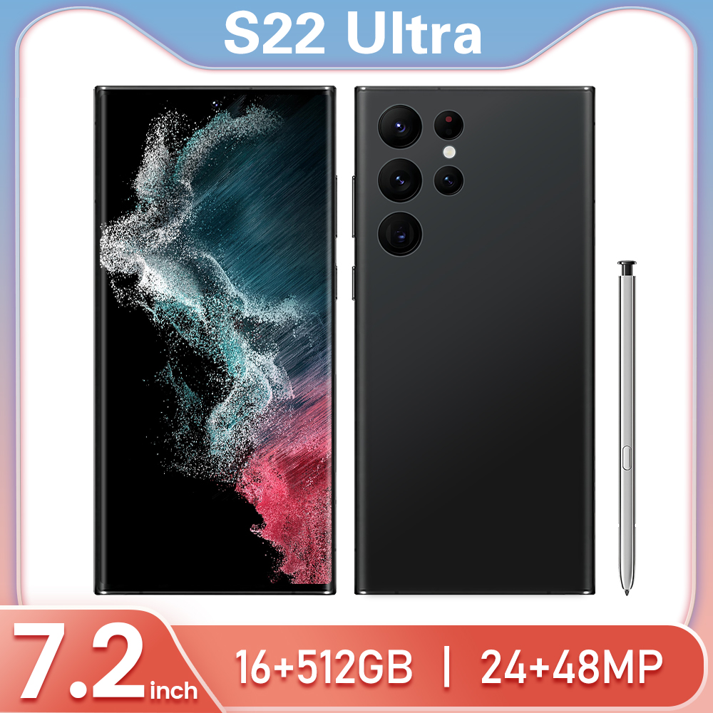 new factory sale16gb+512gb mobile phones 4g 5g oppo reno 7 pro music mobile S22U