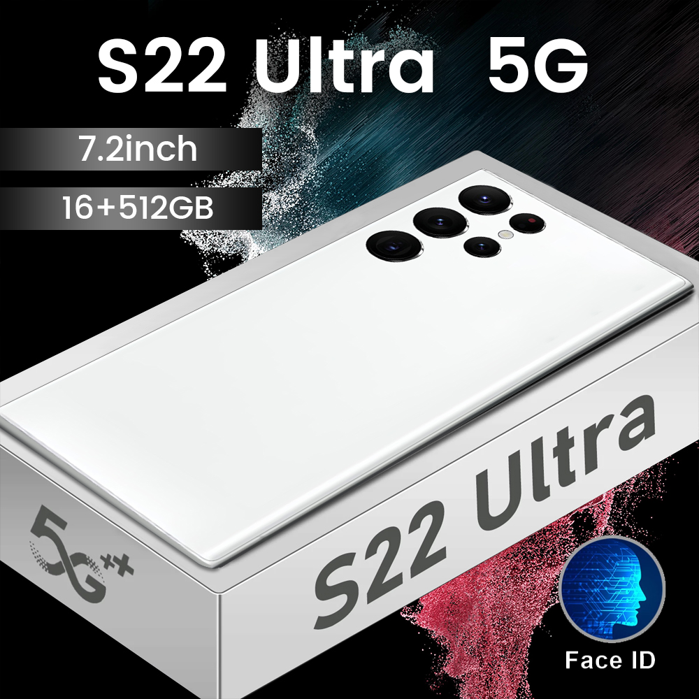 s22+ 5G jio phone 3 mobile 1500 4 sim 16gb+512GB mobile phone screen smartphone