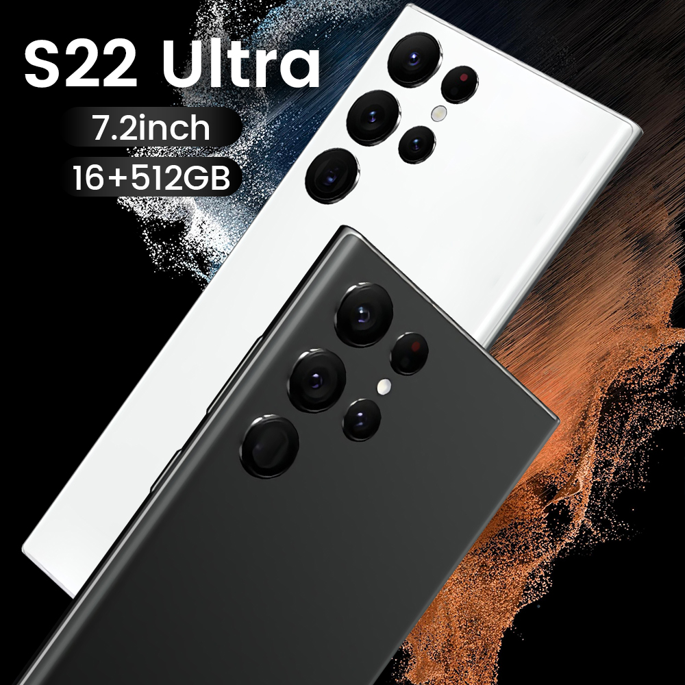 s22+ 5G jio phone 3 mobile 1500 4 sim 16gb+512GB mobile phone screen smartphone