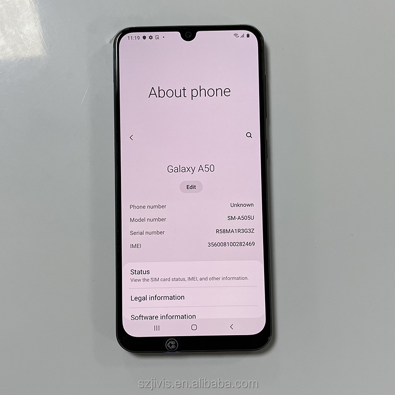 Original phone 99% new Grade AA for A50 mobile phone 6.4inch 4+64GB Mobile Phones