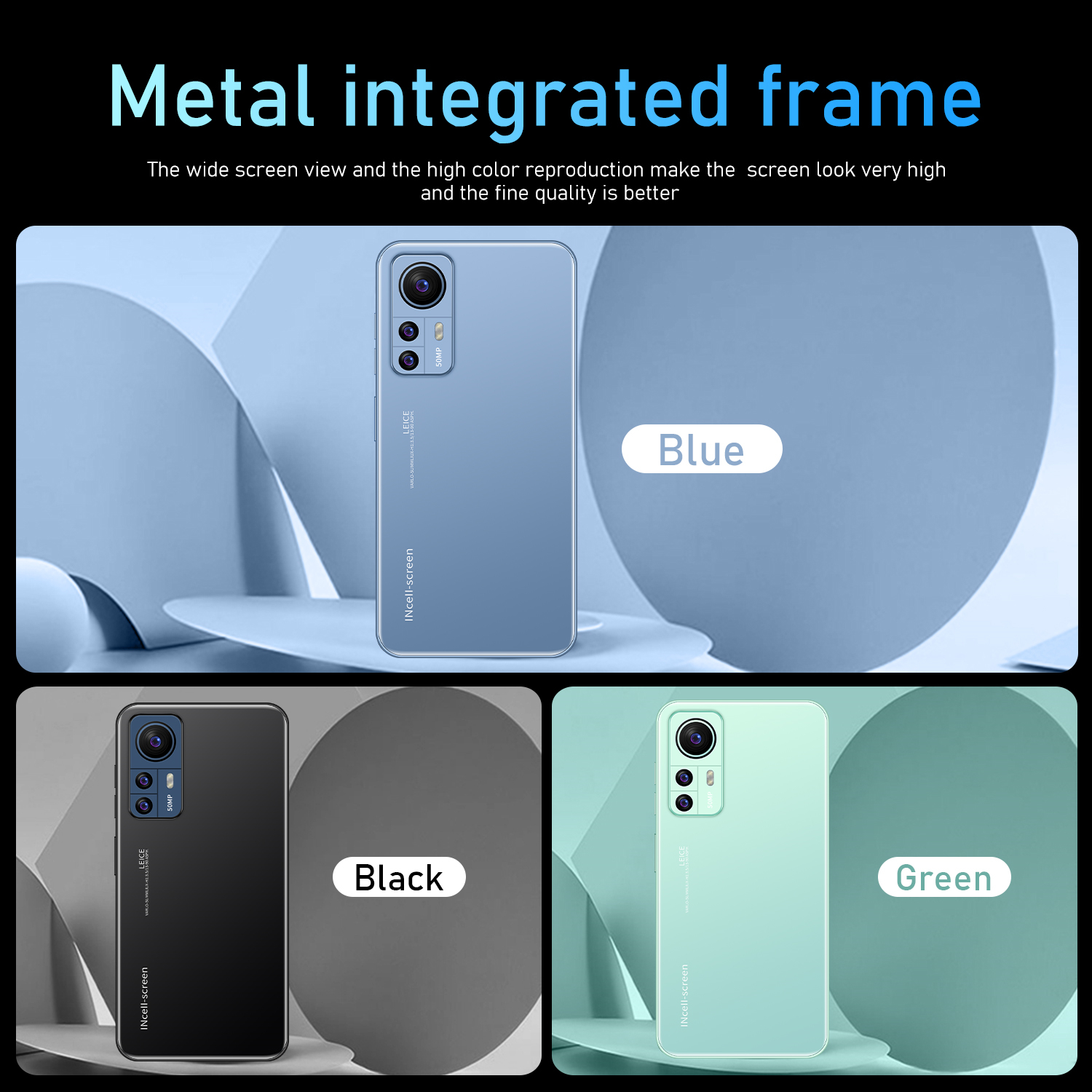Hot Selling M12 Pro 16GB+1TB 6.3 Inch M12 5G NETWORK full Display Android 12 Mobile Cell Smart phone