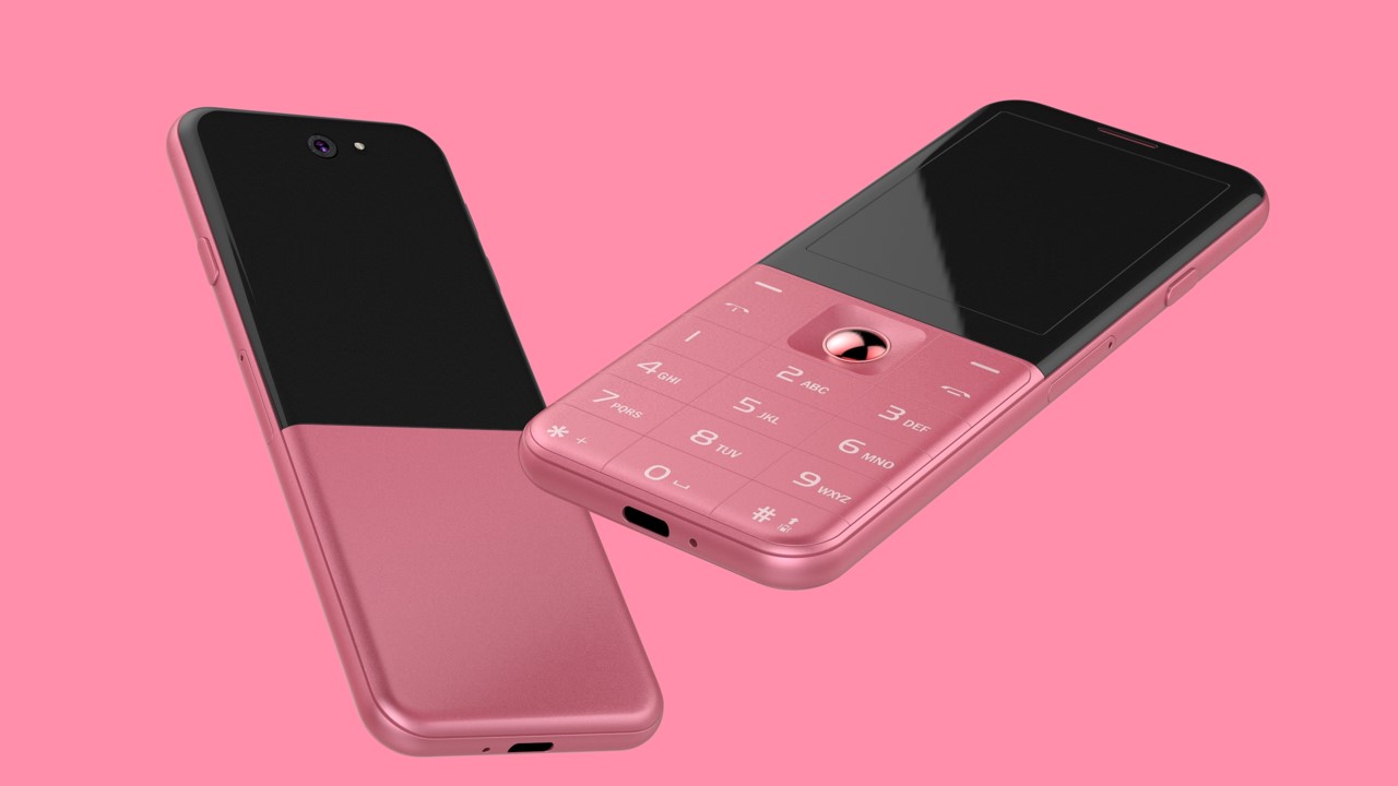 Popular classic 4g volte feature bar phones slim metal body feature mobile phone from mobile phone m