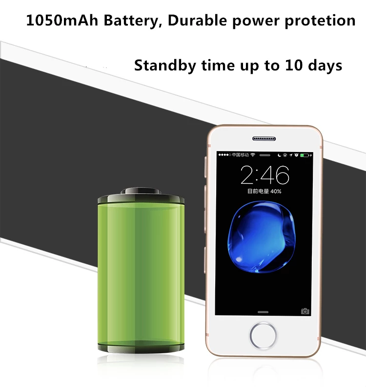 Popular Mini 2.45 inch Android 5.1 MELROSE S9X Cute Smart Small Mobile Phone, Support Google Play