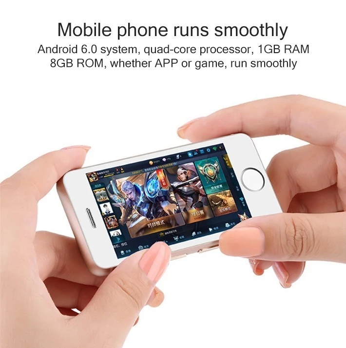 Popular Mini 2.45 inch Android 5.1 MELROSE S9X Cute Smart Small Mobile Phone, Support Google Play