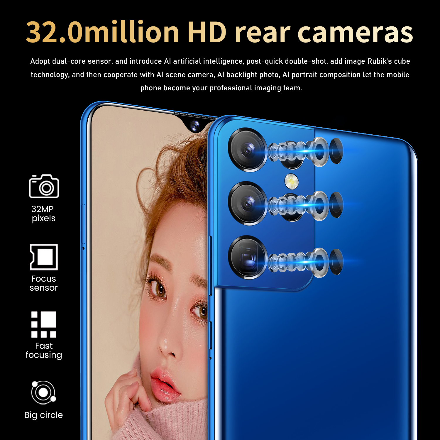 Hot Selling Dual SIM Original For S21+ ULTRA 12GB+512GB 6.7 Inch Smart Full Display Android 10.0 Gam